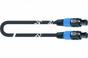 QUIK LOK S380-2 готовый спикерный кабель, 2 метра, разъемы 4-х контактные Speakon - Speakon