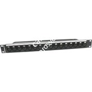 SWITCHCRAFT QGPK116FB 16-канальный патчбэй.Разъемы XLR Female (мама).