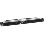 SWITCHCRAFT QGPK116MB 16-канальный патчбэй.Разъемы XLR Male (папа).