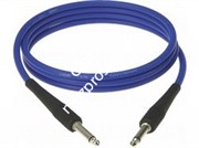 KLOTZ KIK4,5PPBL готовый инструментальный кабель, длина 4.5м, разъемы KLOTZ Mono Jack (прямой-прямой), цвет синий