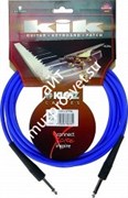KLOTZ KIK9,0PPBL готовый инструментальный кабель IY106, длина 9м, моно Jack KLOTZ - моно Jack KLOTZ, никель, цвет синий