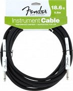 FENDER FSR 18.6' INSTRUMENT CABLE BLACK инструментальный кабель, 5,5 м, цвет чёрный