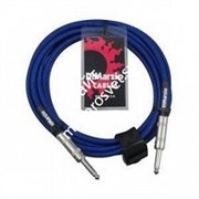 DIMARZIO INSTRUMENT CABLE 18&#39; ELECTRIC BLUE EP1718SSEB инструментальный кабель 1/4&#39;&#39; mono - 1/4&#39;&#39; mono, 5,5м, цвет синий