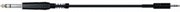 QUIK LOK STR606-2BK компонентный кабель, 2 метров, разъёмы Mini Jack Male Stereo х Jack Male Stereo