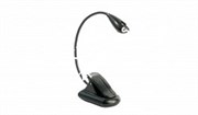 K&amp;M 85620-000-55 подсветка для пюпитров на прищепке, Mighty Bright Xtra Flex, 1 LED - 300 lux, пластик, чёрная
