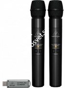 BEHRINGER ULM202-USB цифровая радиосистема с 2-мя ручными передатчиками и двойным мини-приёмником с USB-интерфейсом