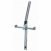 QUIK LOK WS561 рама-дополнение к стендам WS550 и WS500, Высота от 107 до 126 см. Ширина 69 см, чёрная