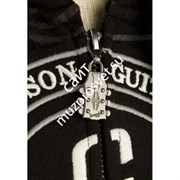 GIBSON LOGO MEN'S HOODIE LARGE мужская толстовка с капюшоном, размер L, цвет чёрный