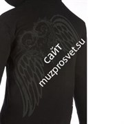 GIBSON LOGO WOMEN'S HOODIE LARGE женская толстовка с капюшоном, размер L, цвет чёрный