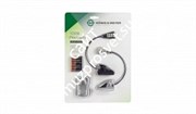 K&amp;M 12289-000-00 комплект из 2х подсветок для нот, гибкая шея, прищепка, 6 LED,батарейки и магнитный держатель в комплекте