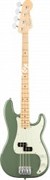 FENDER AM PRO P BASS MN ATO бас-гитара American Pro Precision Bass, цвет антик олив, кленовая накладка грифа