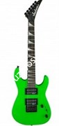 JACKSON JS SERIES DINKY MINION JS1X ROSEWOOD FINGERBOARD NEON GREEN электрогитара мини Dinky, цвет зеленый неон