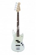 FENDER MUSTANG BASS PJ PF SBL бас-гитара MUSTANG BASS PJ, цвет соник блу, накладка грифа Пао Ферро