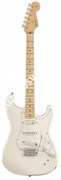 FENDER Ed O'Brien Stratocaster, Maple F.board, Olympic White электрогитара, именная модель Эд О' Брайен (Radiohead), цвет белый