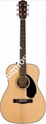 FENDER CD-60S Dreadnought Pack, Natural комплект: акустическая гитара, струны, ремень, медиаторы