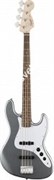 FENDER SQUIER AFFINITY JAZZ BASS LRL SLS бас-гитара Jazz Bass, накладка лаурэль, цвет серебристый