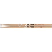 VIC FIRTH AMERICAN CLASSIC® NYLON TIP 2BN барабанные палочки, тип 2B с нейлоновым наконечником, орех, длина 16 1/4', диаметр 0,6