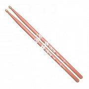 VIC FIRTH AMERICAN CLASSIC® 5A w/ PINK FINISH барабанные палочки, орех, деревянный наконечник