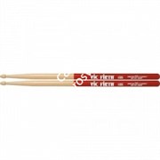 VIC FIRTH AMERICAN CLASSIC® 5B w/ VIC GRIP барабанные палочки, орех, деревянный наконечник