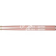 VIC FIRTH KIDSTICKS w/ PINK FINISH барабанные палочки, орех, деревянный наконечник