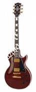 GIBSON CUSTOM LES PAUL CUSTOM WINE RED электрогитара с кейсом, цвет красный