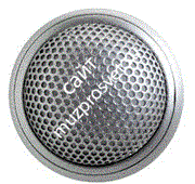 SHURE MX395AL/C плоский врезной кардиоидный конференц. микрофон, цвет алюминиевый.