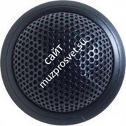 SHURE MX395B/O-LED плоский всенаправленный конференц. микрофон с индикатором, цвет черный.
