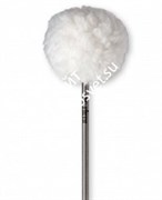 VIC FIRTH VKB3 VICKICK™ BASS DRUM BEATER-- Medium Felt Core Covered with Fleece, Oval Head колотушка для бас-барабана, флис
