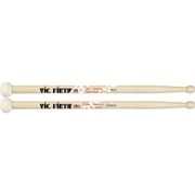 VIC FIRTH MTT Corpsmaster® Multi-Tenor mallet -- x-hard, tapered hickory shaft маршевые барабанные палочки