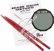 VIC FIRTH LPAD Launch Pad Kit (includes practice pad, SD1JR, method book) набор для начинающих (тренировочный пэд, палочки, обуч