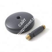 K&amp;M 23266-300-74 Gray настольная микрофонная стойка, антивибрационная литая основа, высота 60 mm, сталь, цвет серый