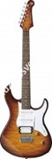 Yamaha PACIFICA 212VQ M электрогитара, цвет Tobacco Brown Sunburst