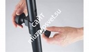 K&amp;M 26750-000-55 стойка для акустической системы с круглым основанием, диаметр 35мм, высота от 950 до 1430 мм, алюминий, черная