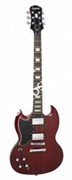 EPIPHONE G-400 PRO LEFT-HANDED CHERRY левосторонняя электрогитара, цвет красный EPIPHONE G-400 PRO LEFT-HANDED CHERRY левосторонняя электрогитара, цвет красный