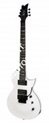 KRAMER ASSAULT 220 W/BLACK BINDING & PEARLOID INLAYS FR ALPINE WHITE электрогитара, цвет белый