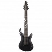 JACKSON USA SELECT B8 SATIN BLACK восьмиструнная электрогитара с кейсом, цвет чёрный матовый JACKSON USA SELECT B8 SATIN BLACK восьмиструнная электрогитара с кейсом, цвет чёрный матовый