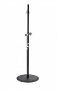 K&amp;M 26737-000-55 напольная стойка для АС, высота 1,125-1,810 мм, разъём Ring Lock диаметром 35-37 мм, сталь, чёрная
