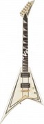 JACKSON PRO SERIES RRT-3 IVORY W/ BLACK PINSTRIPES электрогитара цвет белый с черными линиями JACKSON PRO SERIES RRT-3 IVORY W/ BLACK PINSTRIPES электрогитара цвет белый с черными линиями