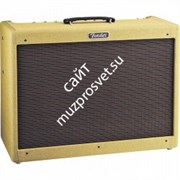 FENDER BLUES DELUXE™ REISSUE гитарный ламповый комбо, 40Вт (8 Ом), твидовое покрытие, 2-кнопочный футсвитч, 2 канала