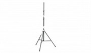 K&M 20800-309-55 микрофонная стойка типа overhead на треноге, выс. от 1,350 до 3,100 мм, разъём 3/8', сталь, чёрная