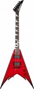 JACKSON PHIL DEMMEL PDXT DEMMELITION KING V RED WITH BLACK BEVELS электрогитара, цвет красный с черными гранями