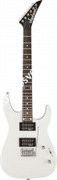 JACKSON JS12 Dinky электрогитара, цвет белый (Gloss White)