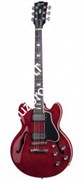GIBSON MEMPHIS ES-339 FADED CHERRY полуакустическая электрогитара с кейсом, цвет красный