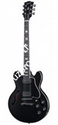 GIBSON MEMPHIS ES-339 SATIN EBONY полуакустическая электрогитара с кейсом, цвет матовый чёрный
