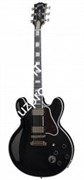 GIBSON MEMPHIS B.B. KING&#39;S LUCILLE EBONY полуакустическая электрогитара с кейсом, цвет чёрный