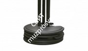 K&amp;M 26075-300-55 микрофонная стойка, быстрая регулировка высоты, в 1,060-1,7590 мм, штабелируемая, алюминий, чёрная