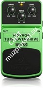 BEHRINGER VINTAGE TUBE OVERDRIVE TO800 гитарная педаль эмуляции лампового эффекта Overdrive