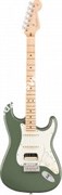 FENDER AM PRO STRAT HSS SHAW MN ATO электрогитара American Pro Stratocaster, HSS, цвет антик олив, кленовая накладка грифа
