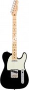 FENDER AM PRO TELE MN BK электрогитара American Pro Telecaster, цвет черный, кленовая накладка грифа