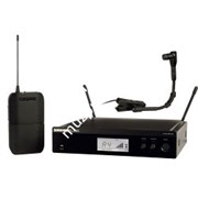 SHURE BLX14RE/B98 M17 662-686 MHz радиосистема с микрофоном BETA 98 для духовых инструментов. Кронштейны для крепления в рэк
